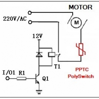 PPTC在電動(dòng)閥電機(jī)的保護(hù)應(yīng)用